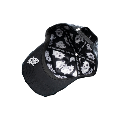 Black Mask Off de Rebel Hats — interior y parte inferior